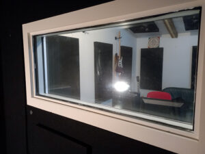 soundproof booth window