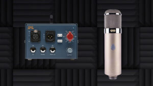 U47 microphone and BAE (Neve style) preamp